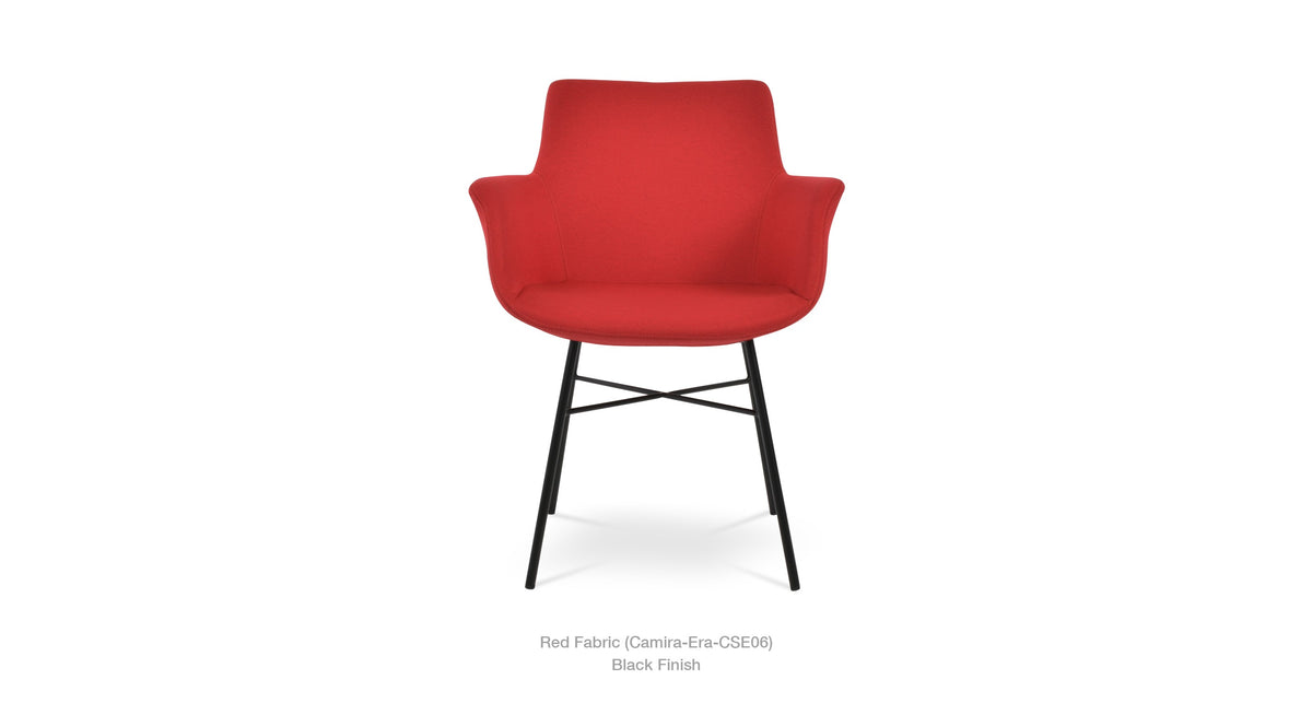Bottega Cross Chair - comfortable seating for dining and office spaces | Image 18 | InSTYLE Home & Rugs