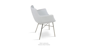 Bottega Cross Chair - comfortable seating for dining and office spaces | Image 24 | InSTYLE Home & Rugs