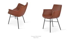 Bottega Cross Chair - comfortable seating for dining and office spaces | Image 29 | InSTYLE Home & Rugs