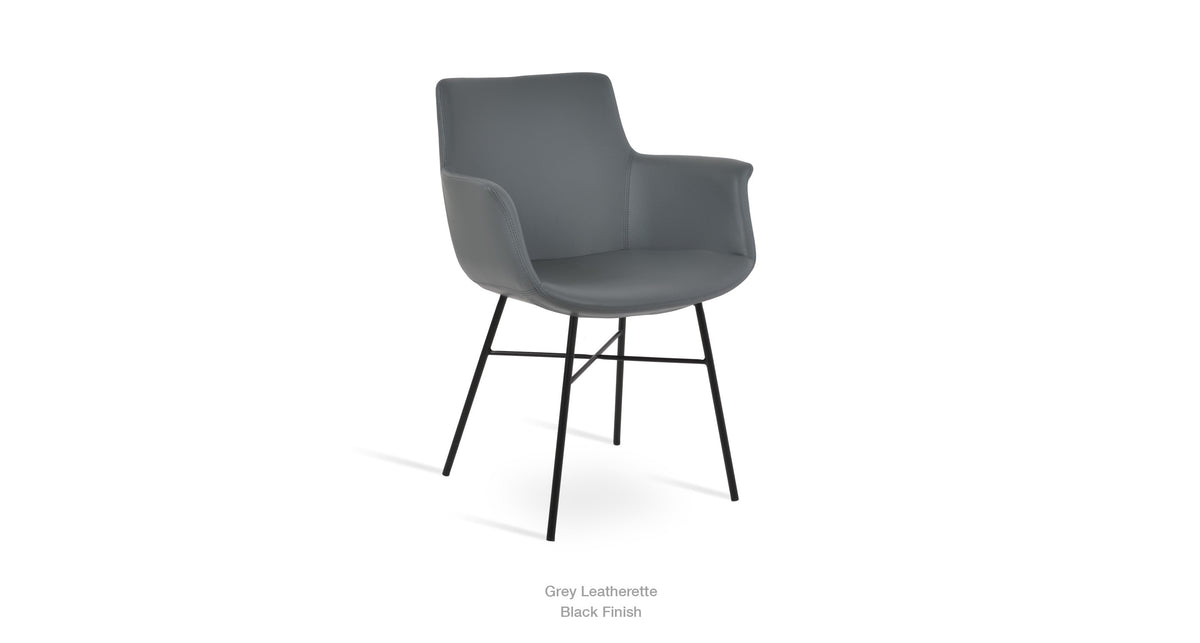 Bottega Cross Chair - comfortable seating for dining and office spaces | Image 31 | InSTYLE Home & Rugs