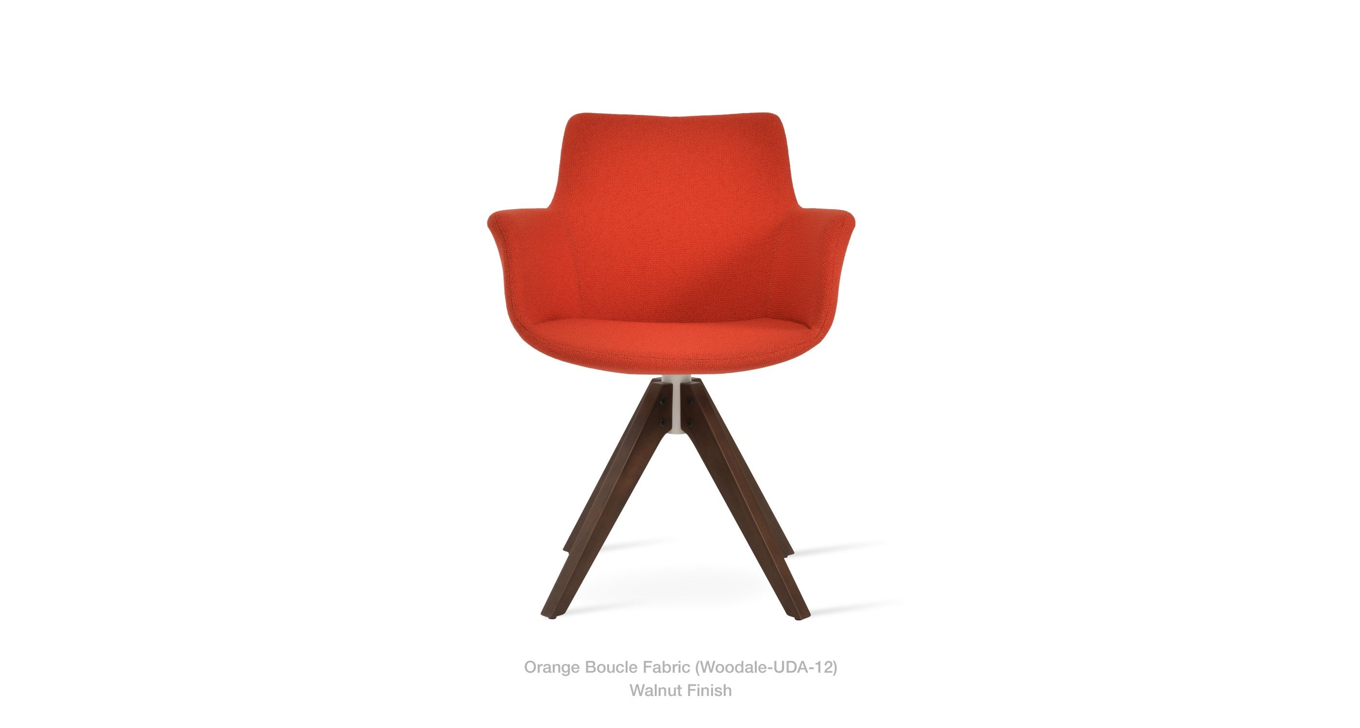 Bottega Pyramid Swivel Chair - durable construction for long-lasting use | Image 8 | InSTYLE Home & Rugs