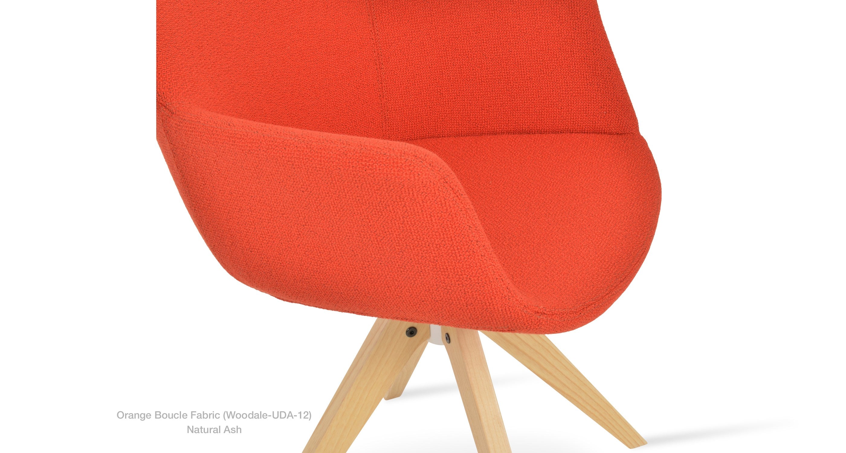 Bottega Pyramid Swivel Chair - durable construction for long-lasting use | Image 11 | InSTYLE Home & Rugs