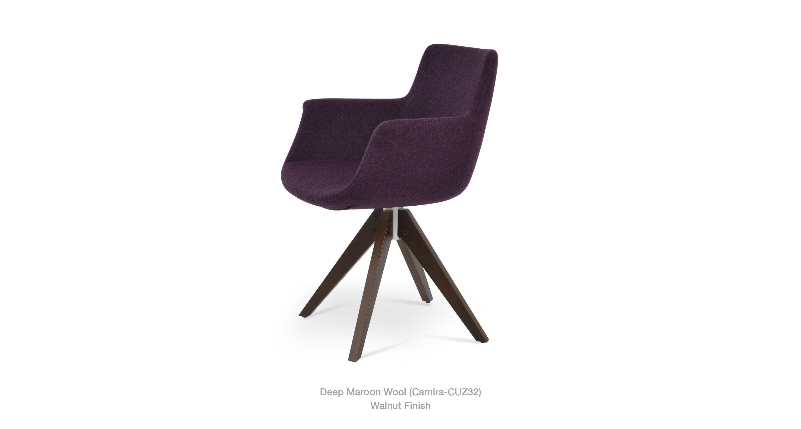 Bottega Pyramid Swivel Chair - durable construction for long-lasting use | Image 16 | InSTYLE Home & Rugs