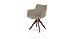 Bottega Pyramid Swivel Chair - durable construction for long-lasting use | Image 20 | InSTYLE Home & Rugs