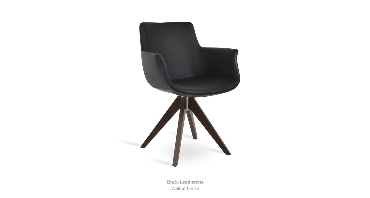 Bottega Pyramid Swivel Chair - durable construction for long-lasting use | Image 22 | InSTYLE Home & Rugs