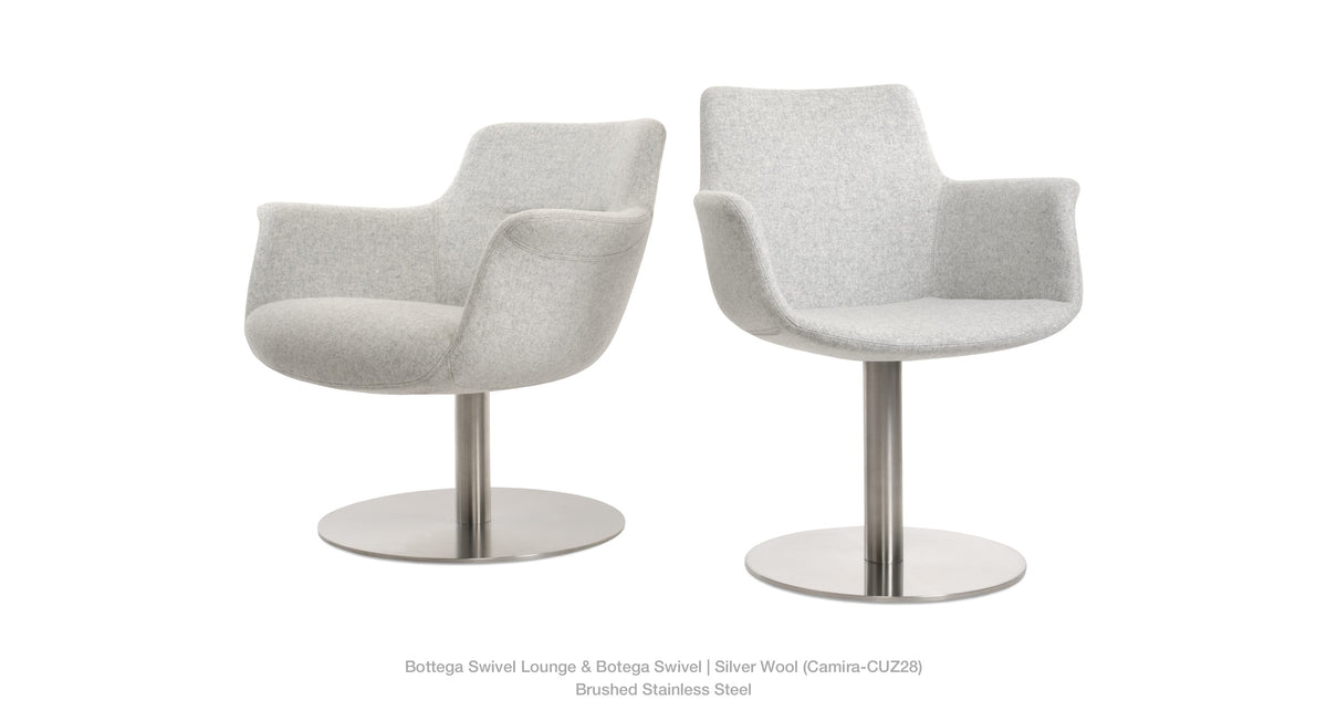 Bottega Round Swivel Chair - variety of styles from classic to contemporary | Image 7 | InSTYLE Home & Rugs