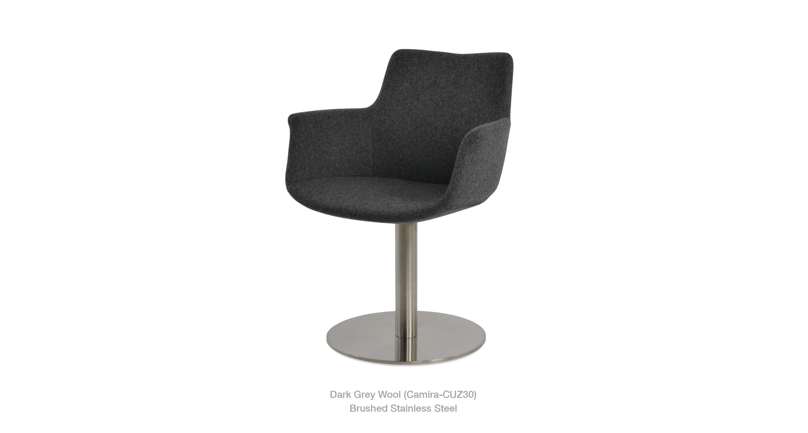 Bottega Round Swivel Chair - variety of styles from classic to contemporary | Image 9 | InSTYLE Home & Rugs
