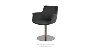 Bottega Round Swivel Chair - variety of styles from classic to contemporary | Image 9 | InSTYLE Home & Rugs