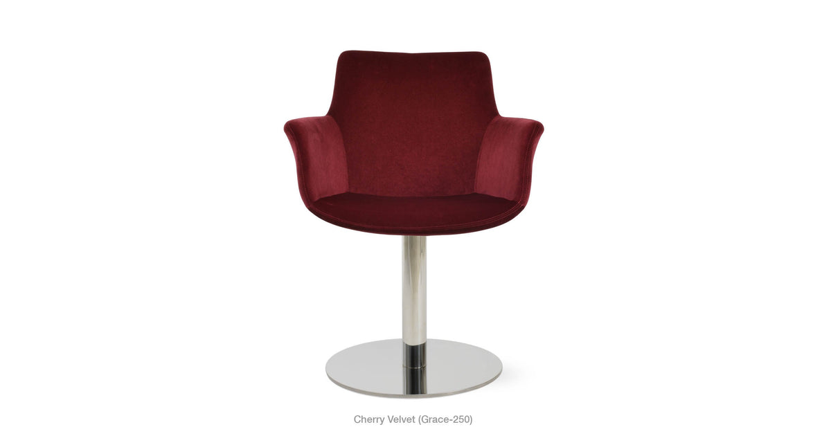Bottega Round Swivel Chair - variety of styles from classic to contemporary | Image 12 | InSTYLE Home & Rugs
