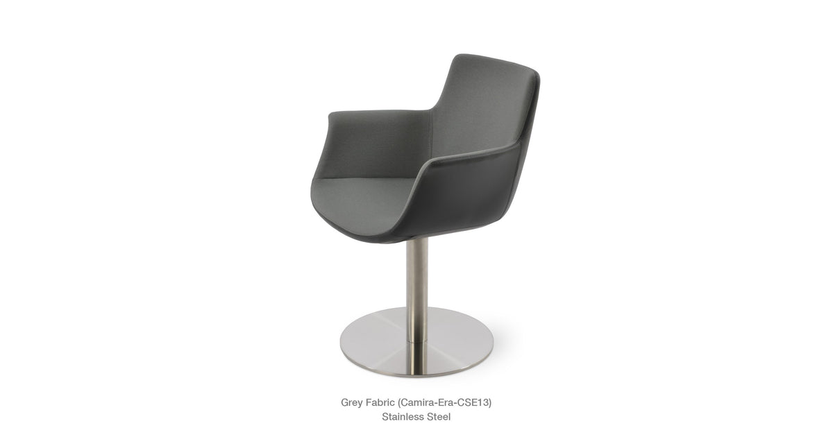 Bottega Round Swivel Chair - variety of styles from classic to contemporary | Image 19 | InSTYLE Home & Rugs