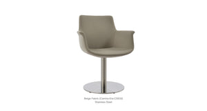 Bottega Round Swivel Chair - variety of styles from classic to contemporary | Image 20 | InSTYLE Home & Rugs