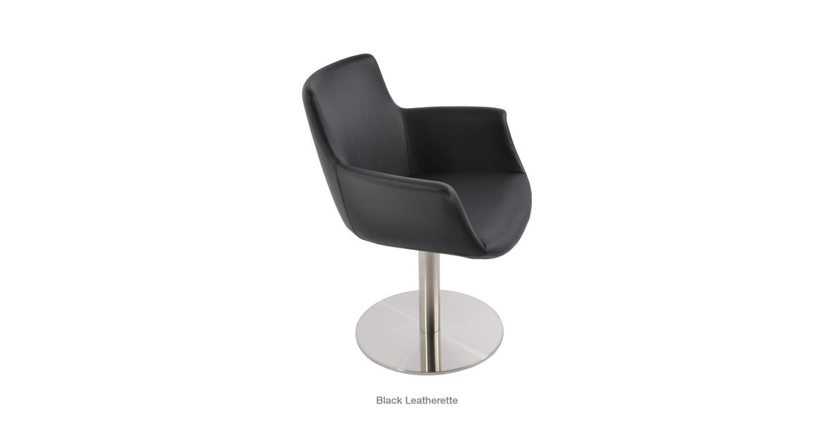 Bottega Round Swivel Chair - variety of styles from classic to contemporary | Image 23 | InSTYLE Home & Rugs