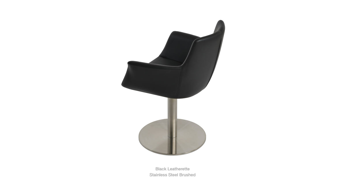 Bottega Round Swivel Chair - variety of styles from classic to contemporary | Image 24 | InSTYLE Home & Rugs
