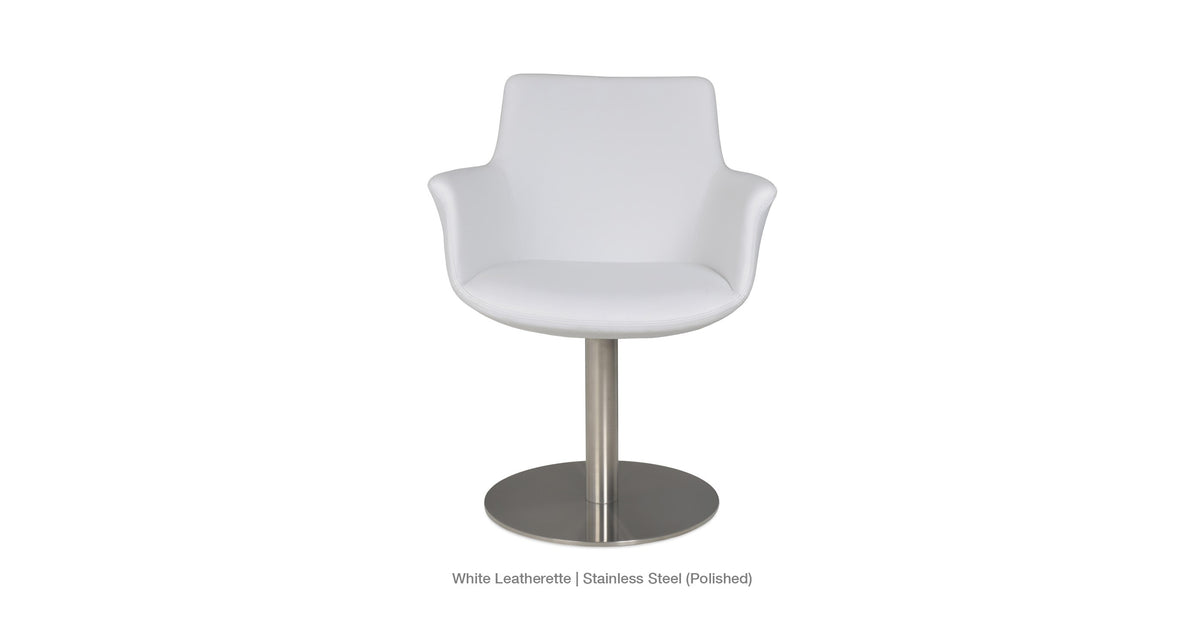 Bottega Round Swivel Chair - variety of styles from classic to contemporary | Image 25 | InSTYLE Home & Rugs