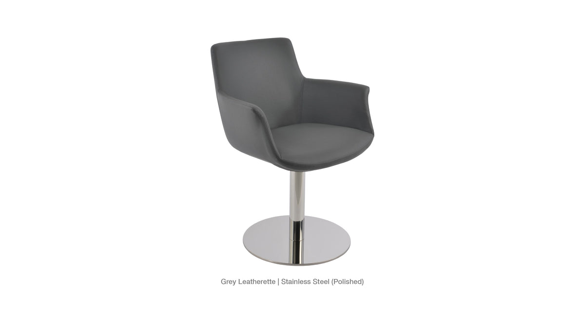 Bottega Round Swivel Chair - variety of styles from classic to contemporary | Image 27 | InSTYLE Home & Rugs