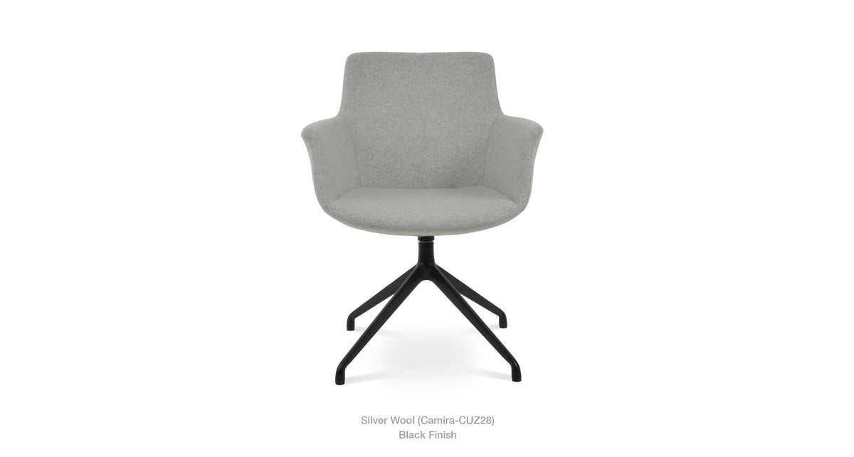 Bottega Spider Swivel Chair - variety of styles from classic to contemporary | Image 3 | InSTYLE Home & Rugs