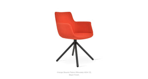 Bottega Stick Swivel Chair - comfortable seating for dining and office spaces | Image 11 | InSTYLE Home & Rugs