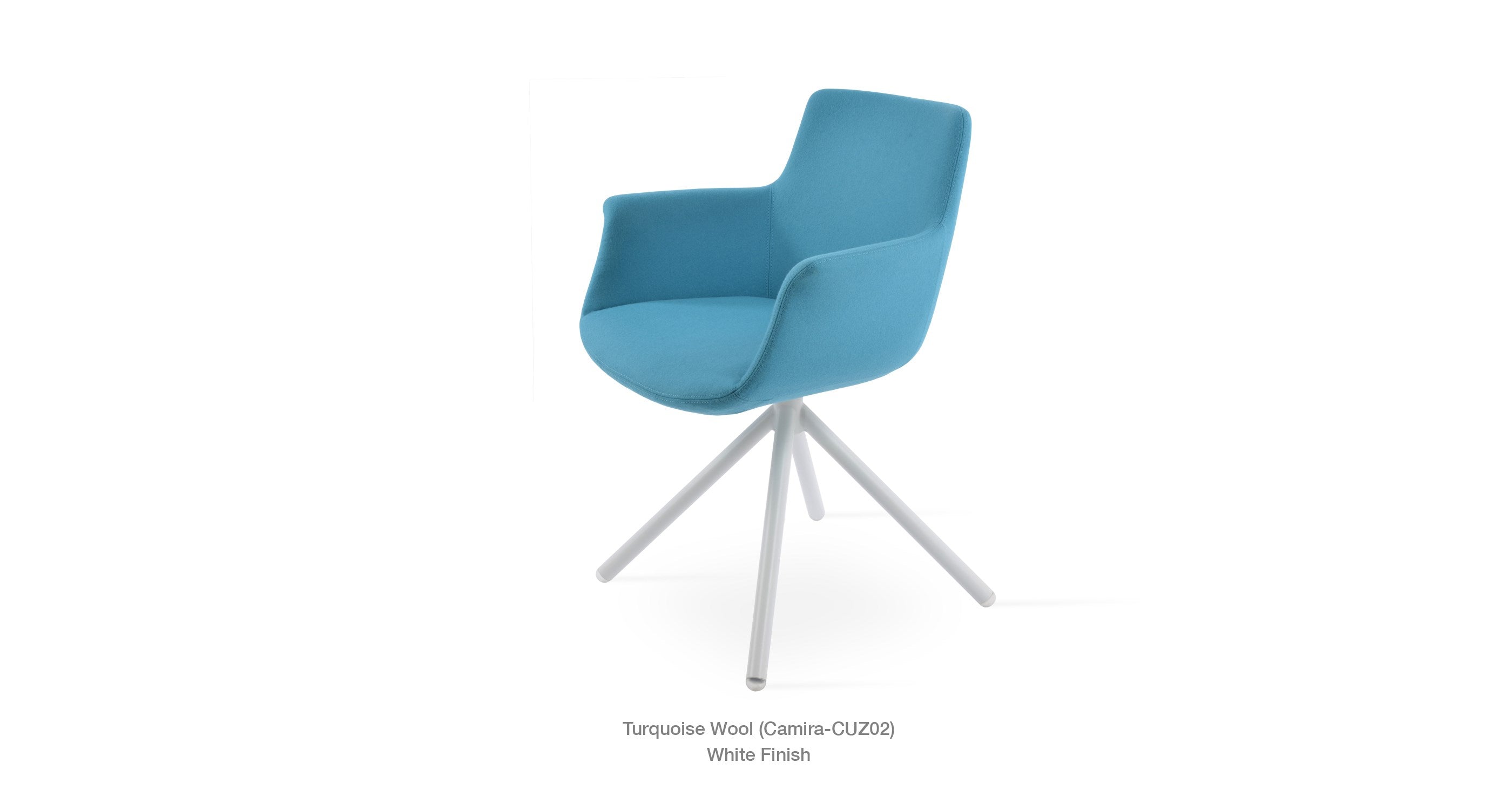 Bottega Stick Swivel Chair - comfortable seating for dining and office spaces | Image 16 | InSTYLE Home & Rugs