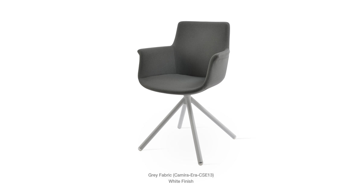 Bottega Stick Swivel Chair - comfortable seating for dining and office spaces | Image 27 | InSTYLE Home & Rugs