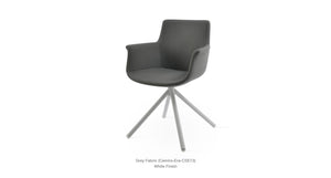Bottega Stick Swivel Chair - comfortable seating for dining and office spaces | Image 27 | InSTYLE Home & Rugs