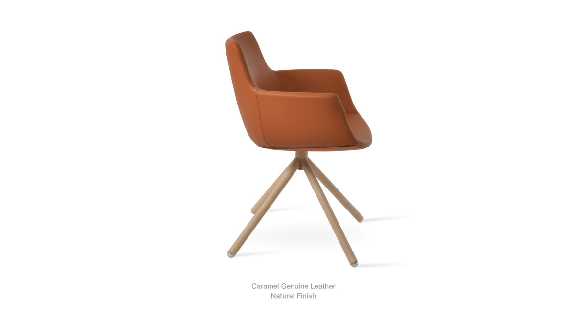 Bottega Stick Swivel Chair - comfortable seating for dining and office spaces | Image 39 | InSTYLE Home & Rugs