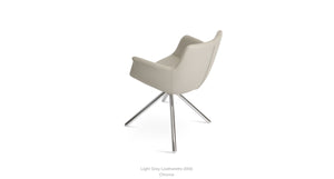 Bottega Stick Swivel Chair - comfortable seating for dining and office spaces | Image 44 | InSTYLE Home & Rugs