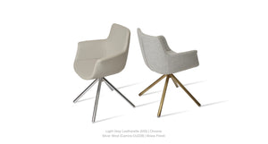 Bottega Stick Swivel Chair - comfortable seating for dining and office spaces | Image 45 | InSTYLE Home & Rugs