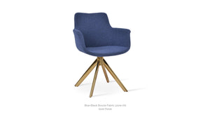 Bottega Sword Swivel Chair - durable construction for long-lasting use | Image 9 | InSTYLE Home & Rugs
