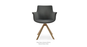 Bottega Sword Swivel Chair - durable construction for long-lasting use | Image 10 | InSTYLE Home & Rugs