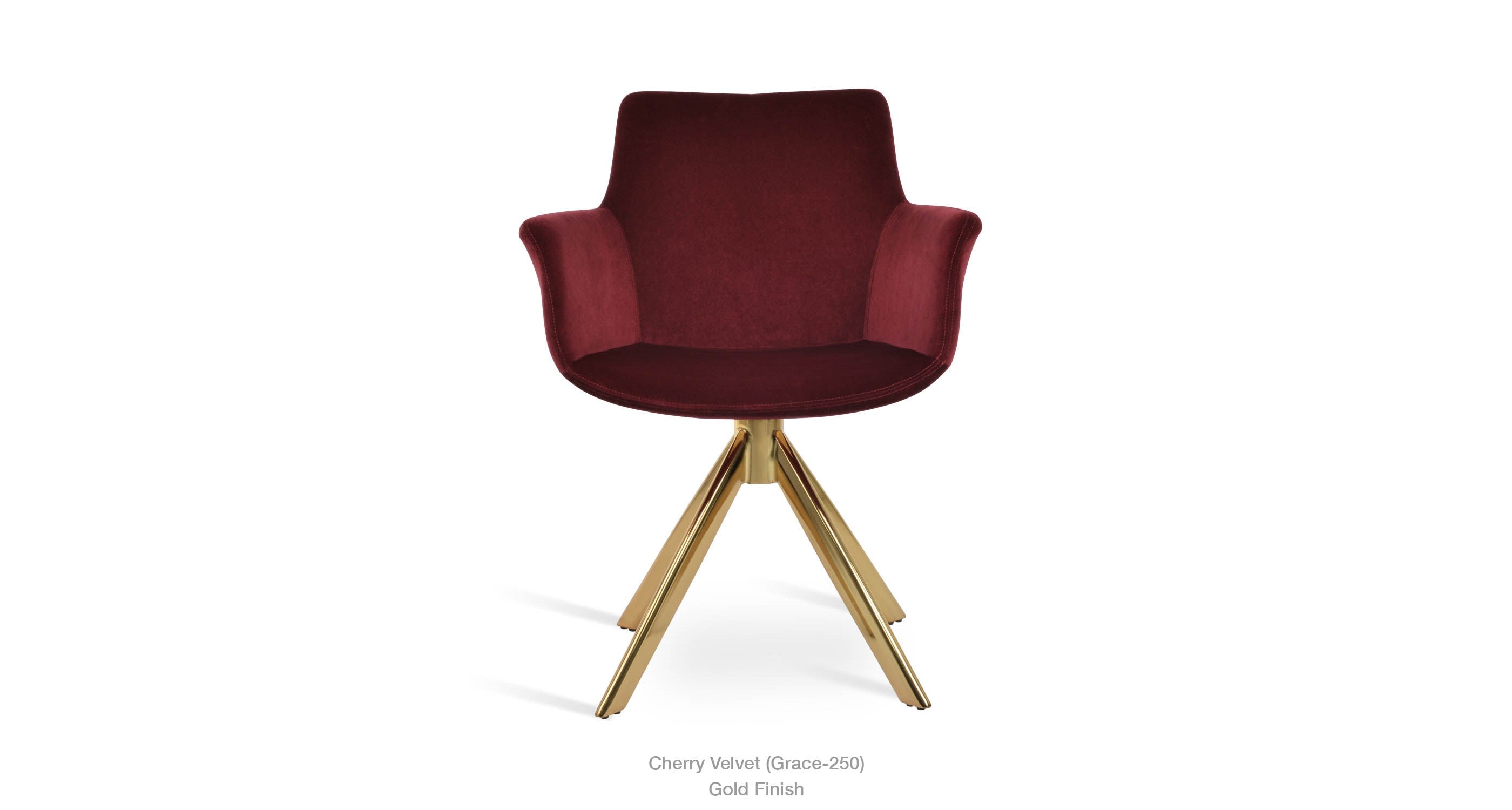 Bottega Sword Swivel Chair - durable construction for long-lasting use | Image 11 | InSTYLE Home & Rugs
