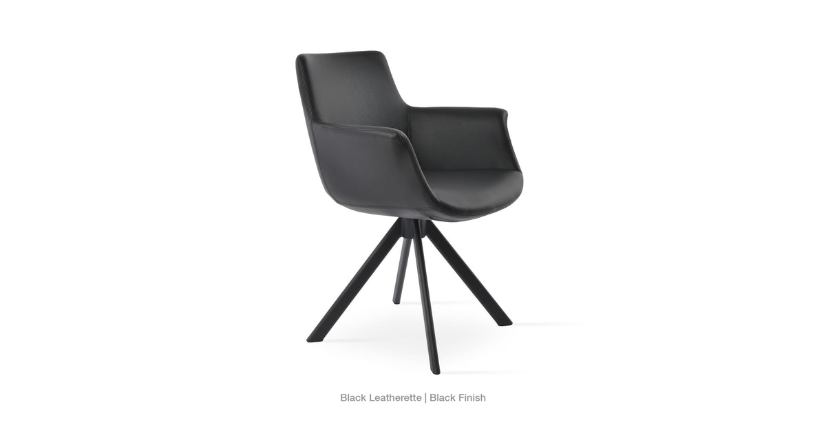 Bottega Sword Swivel Chair - durable construction for long-lasting use | Image 17 | InSTYLE Home & Rugs