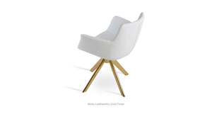 Bottega Sword Swivel Chair - durable construction for long-lasting use | Image 23 | InSTYLE Home & Rugs