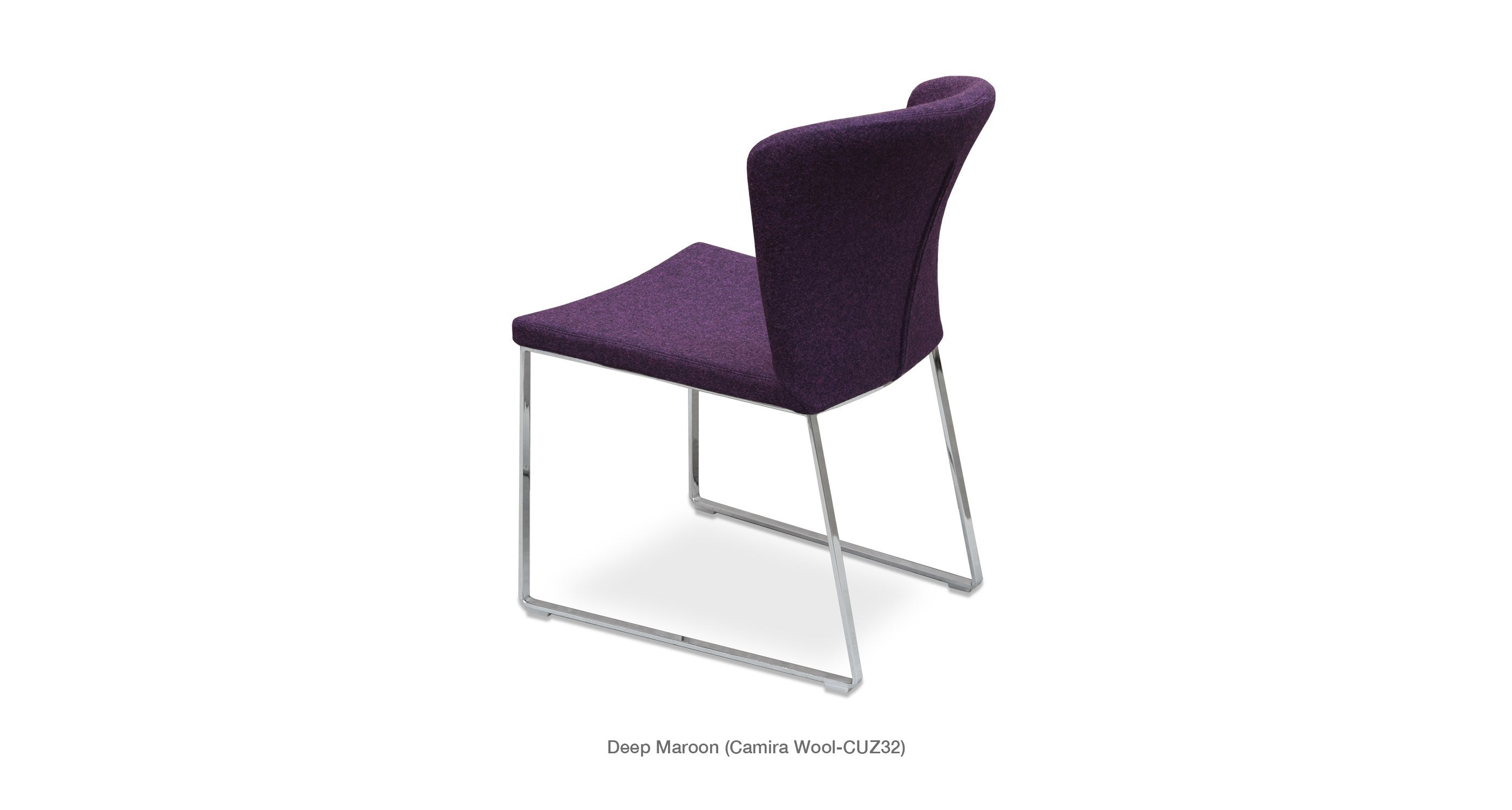 Capri Sled Chair - elegant seating for dining areas | Image 11 | InSTYLE Home & Rugs