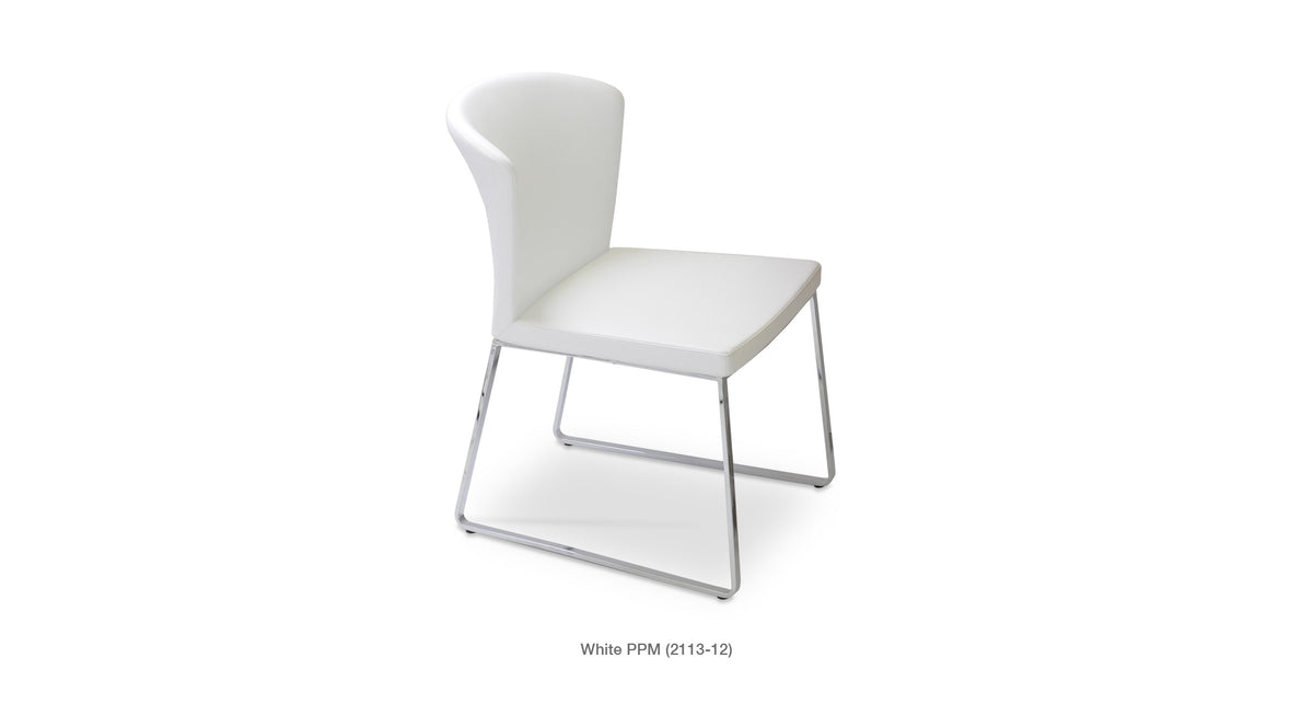 Capri Sled Chair - elegant seating for dining areas | Image 18 | InSTYLE Home & Rugs
