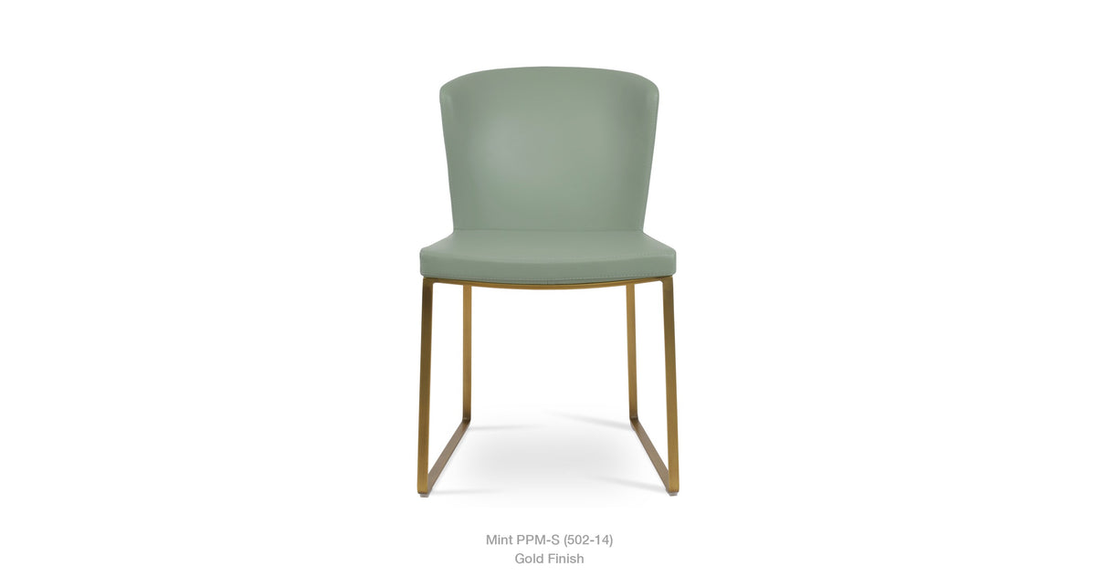 Capri Sled Chair - elegant seating for dining areas | Image 22 | InSTYLE Home & Rugs