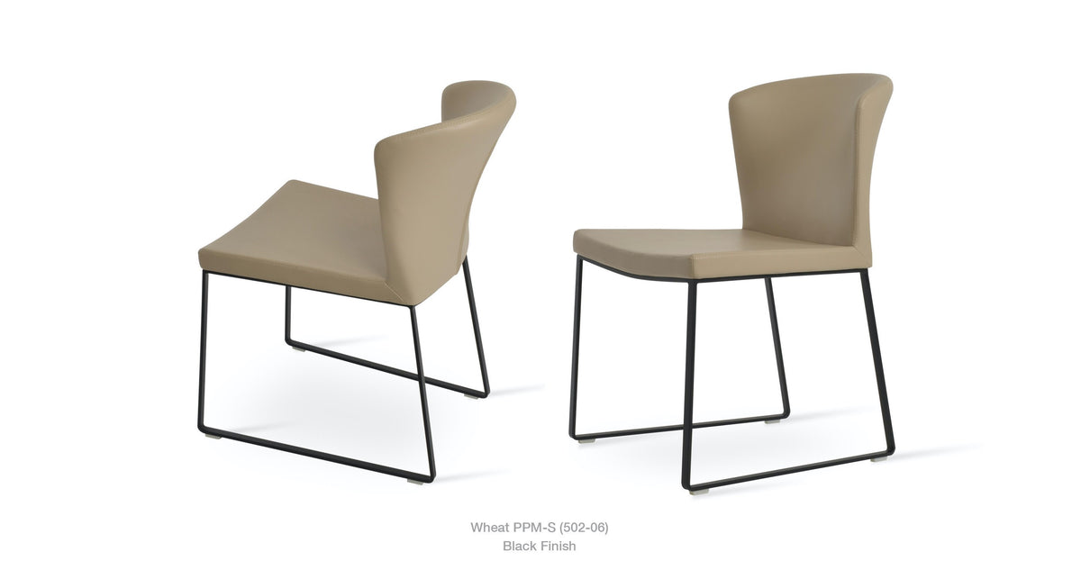 Capri Sled Chair - elegant seating for dining areas | Image 29 | InSTYLE Home & Rugs