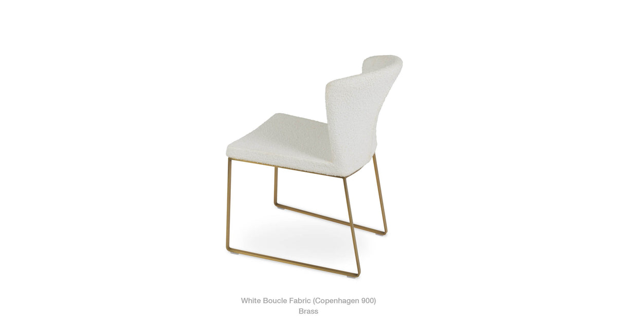 Capri Sled Chair - elegant seating for dining areas | Image 33 | InSTYLE Home & Rugs