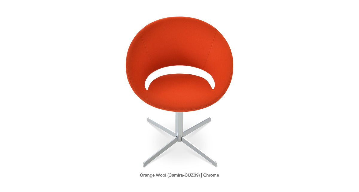 Crescent 4 Star Swivel Chair - variety of styles from classic to contemporary | Image 6 | InSTYLE Home & Rugs