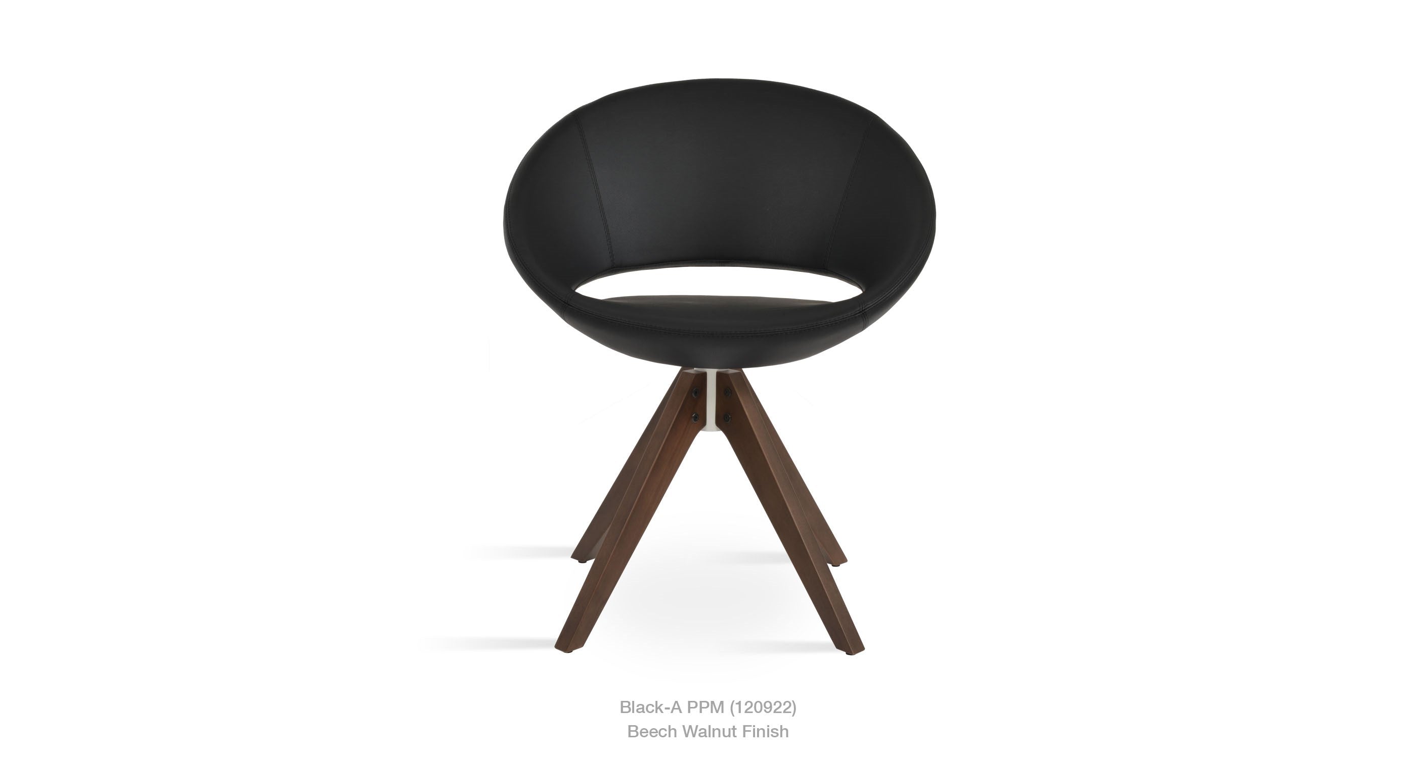 Crescent Pyramid Swivel Chair - durable construction for long-lasting use | Image 13 | InSTYLE Home & Rugs
