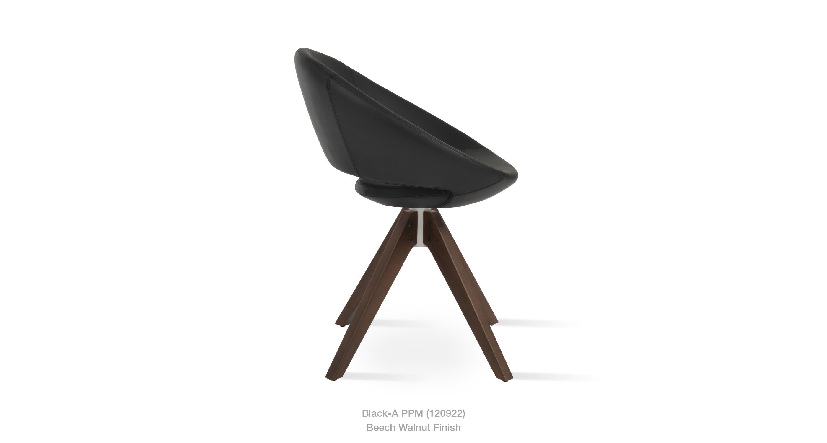 Crescent Pyramid Swivel Chair - durable construction for long-lasting use | Image 14 | InSTYLE Home & Rugs