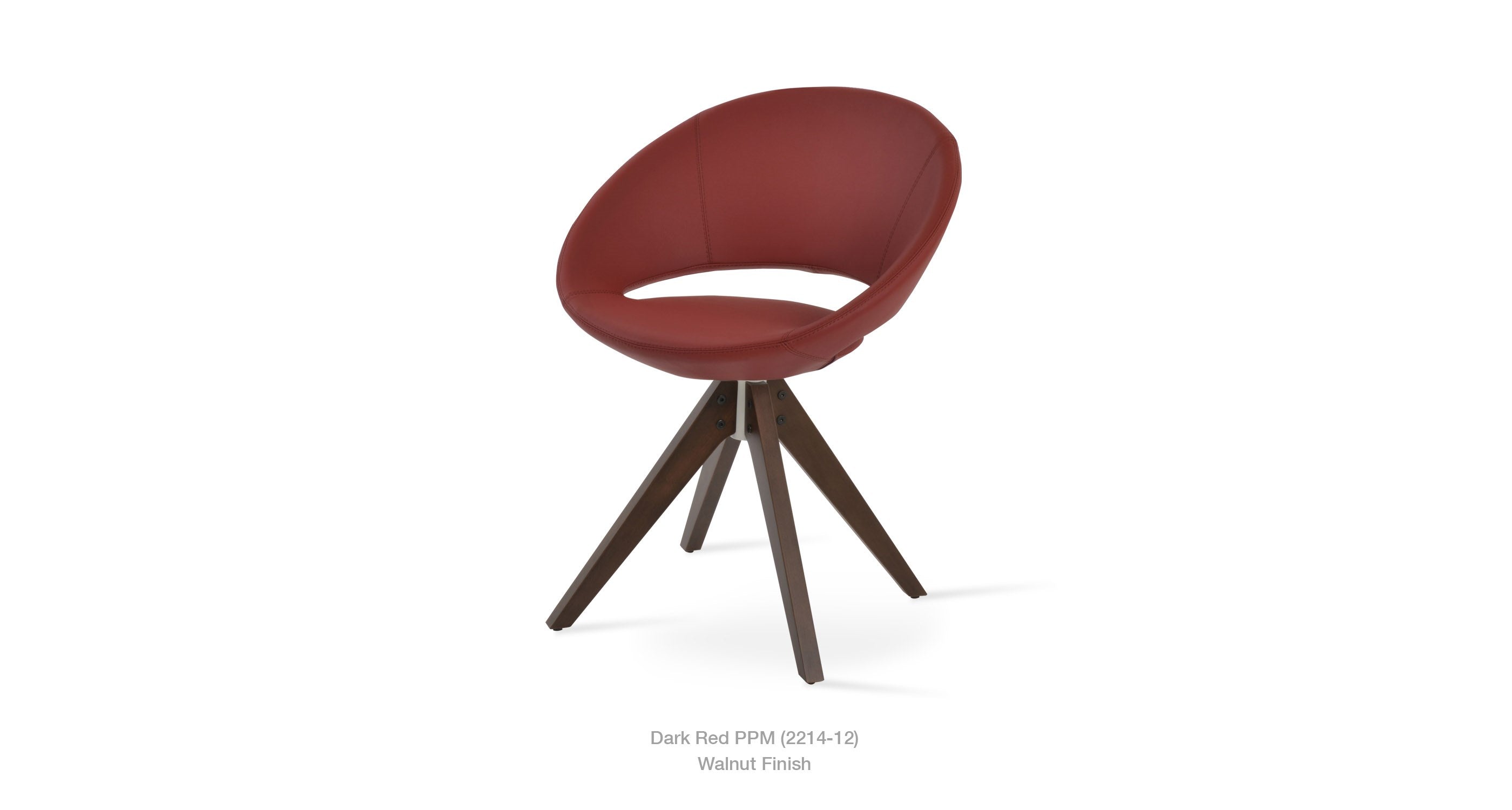 Crescent Pyramid Swivel Chair - durable construction for long-lasting use | Image 5 | InSTYLE Home & Rugs