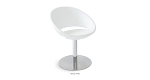 Crescent Round Swivel Chair - durable construction for long-lasting use | Image 16 | InSTYLE Home & Rugs