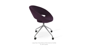 Crescent Spider Swivel Chair - comfortable seating for dining and office spaces | Image 20 | InSTYLE Home & Rugs