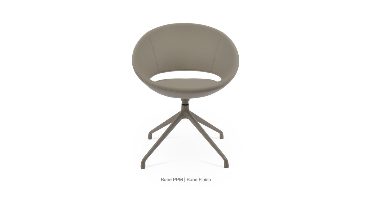 Crescent Spider Swivel Chair - comfortable seating for dining and office spaces | Image 28 | InSTYLE Home & Rugs