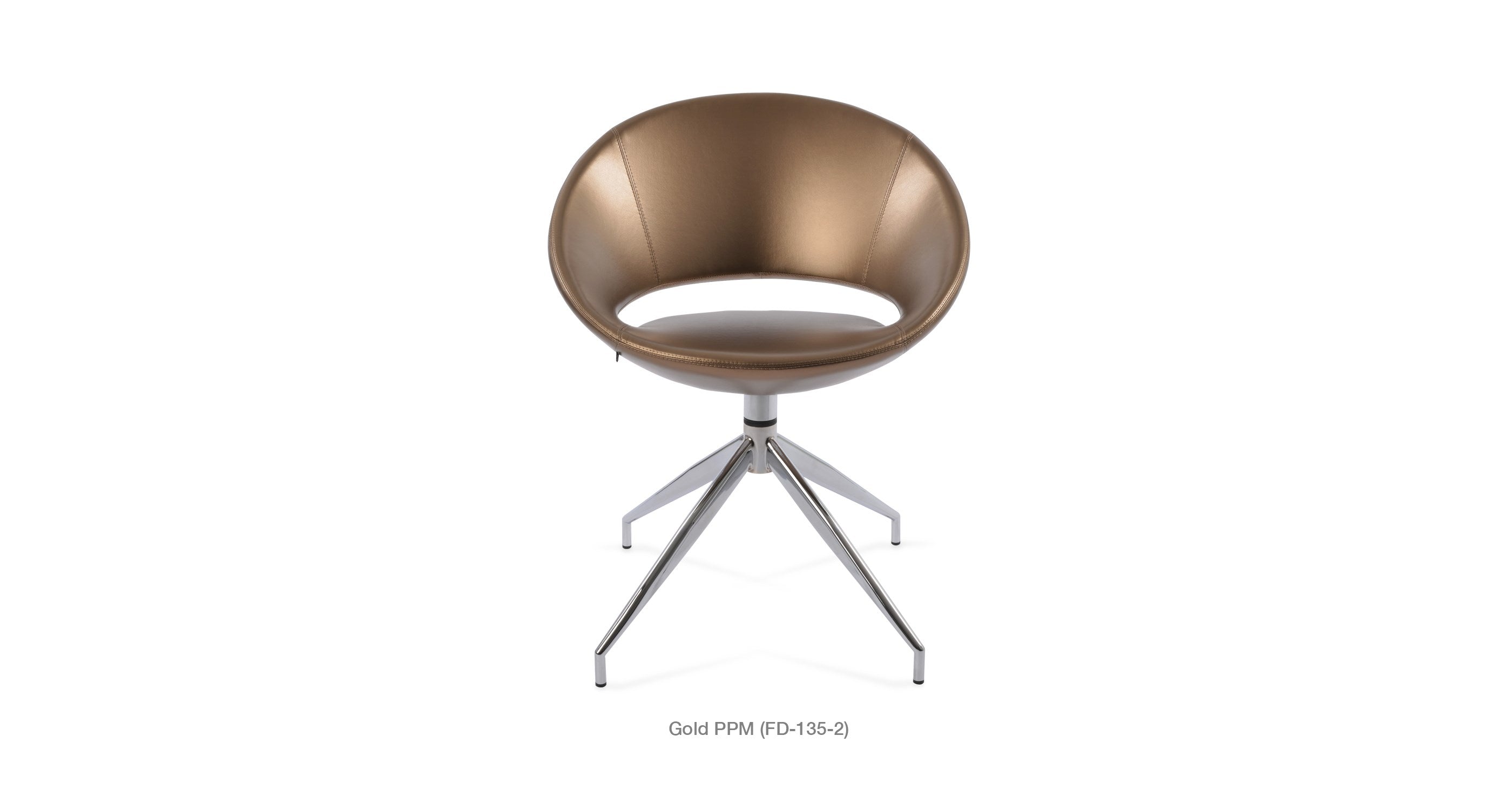 Crescent Spider Swivel Chair - comfortable seating for dining and office spaces | Image 33 | InSTYLE Home & Rugs