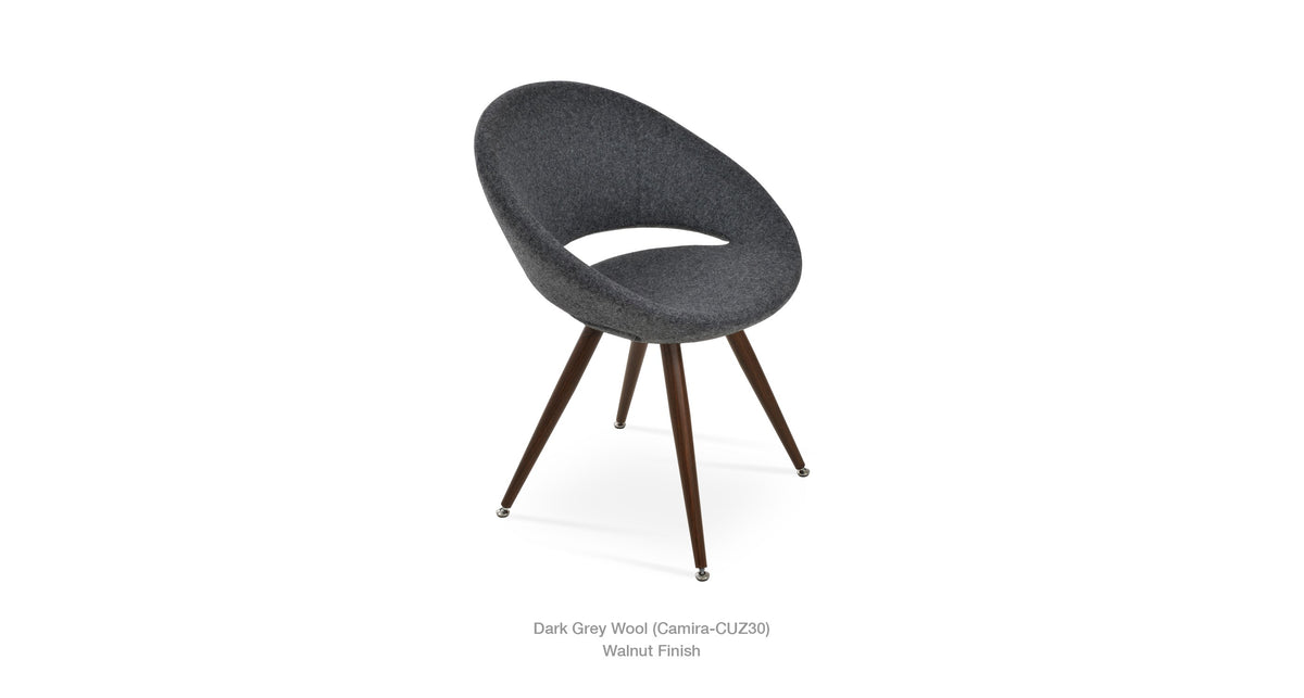 Crescent Star Chair - comfortable seating for dining and office spaces | Image 3 | InSTYLE Home & Rugs