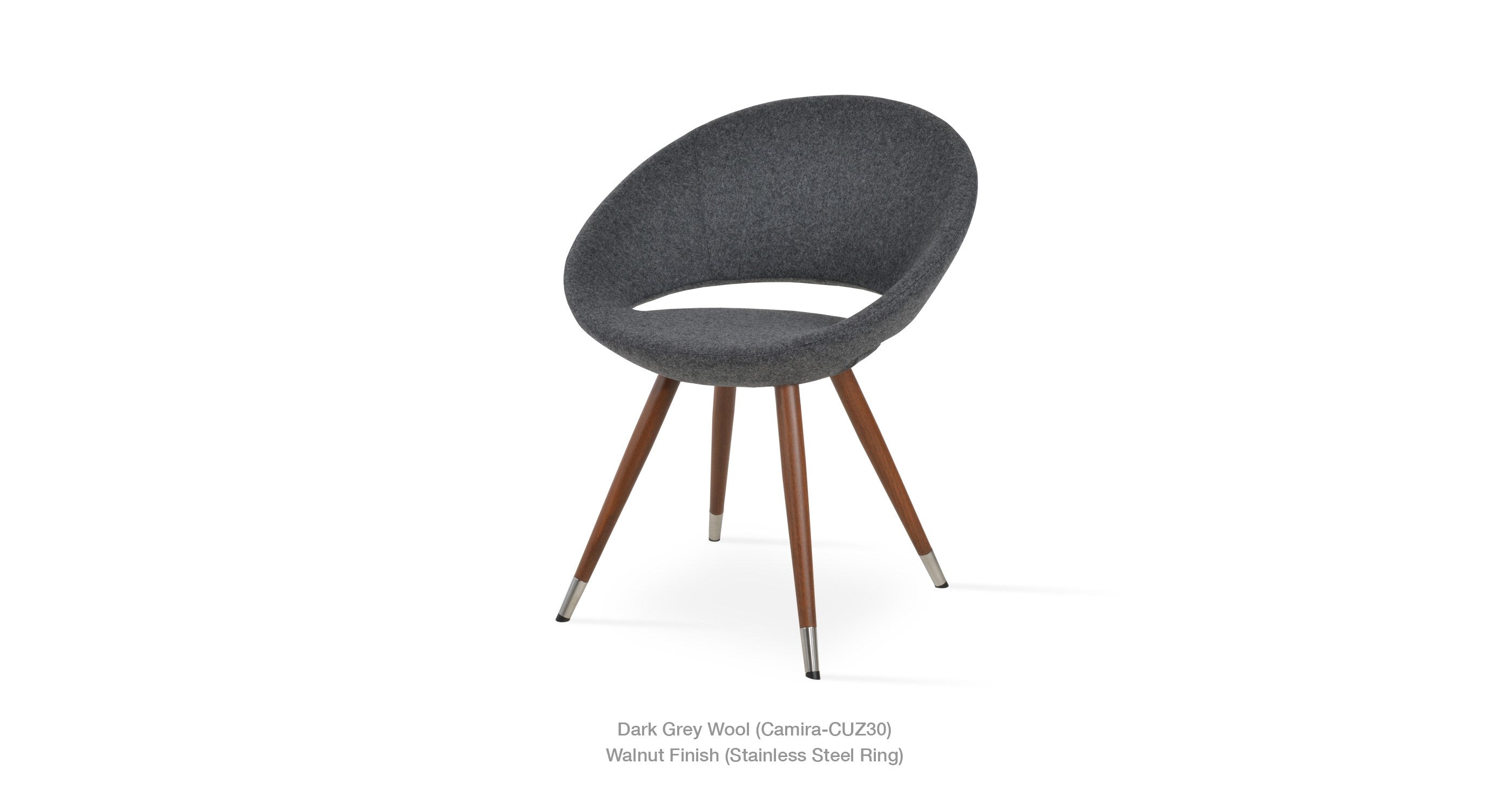 Crescent Star Chair - comfortable seating for dining and office spaces | Image 4 | InSTYLE Home & Rugs