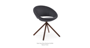 Crescent Stick Swivel Chair - durable construction for long-lasting use | Image 5 | InSTYLE Home & Rugs