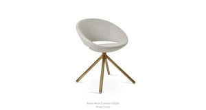 Crescent Stick Swivel Chair - durable construction for long-lasting use | Image 6 | InSTYLE Home & Rugs