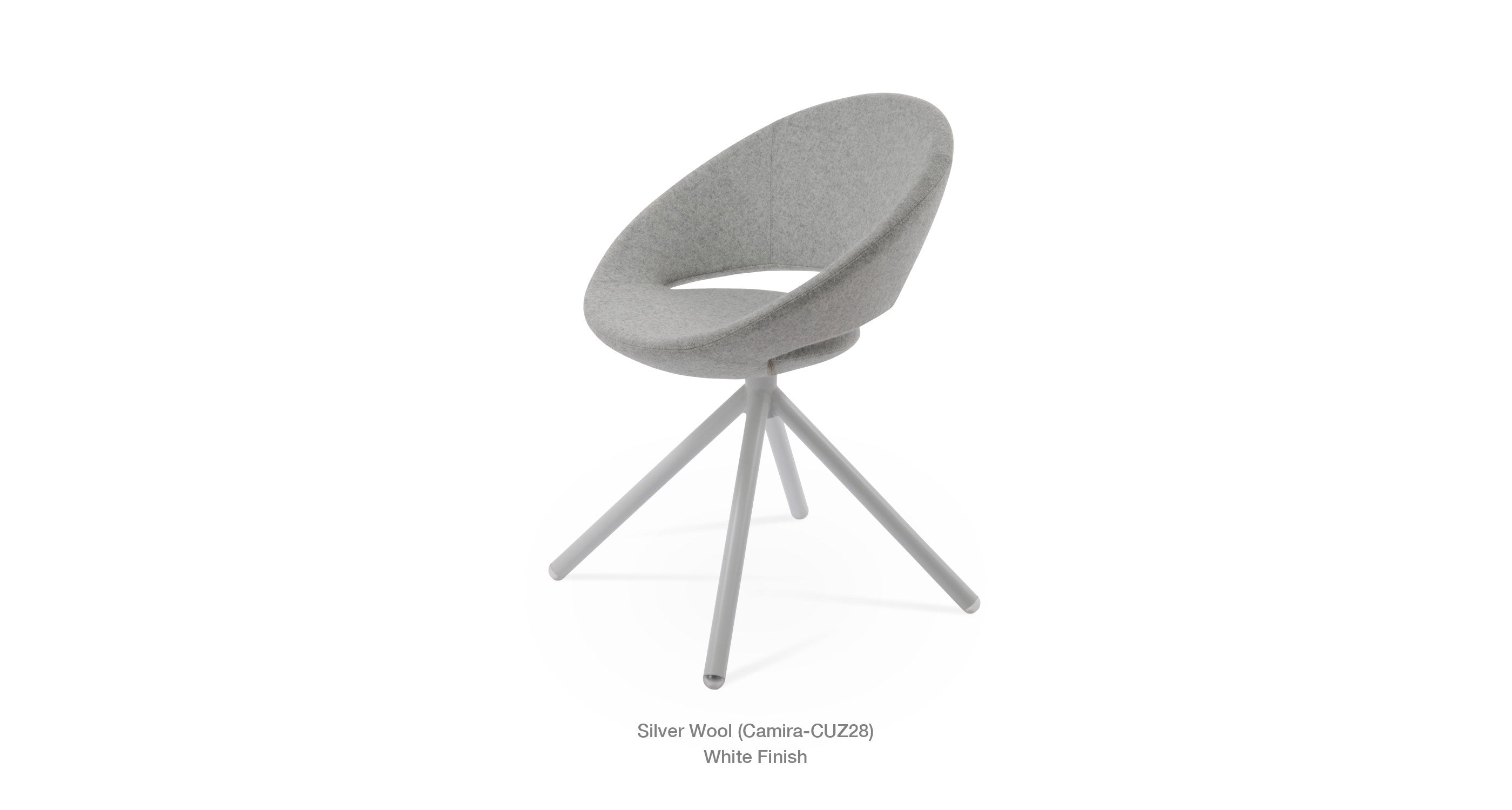 Crescent Stick Swivel Chair - durable construction for long-lasting use | Image 8 | InSTYLE Home & Rugs